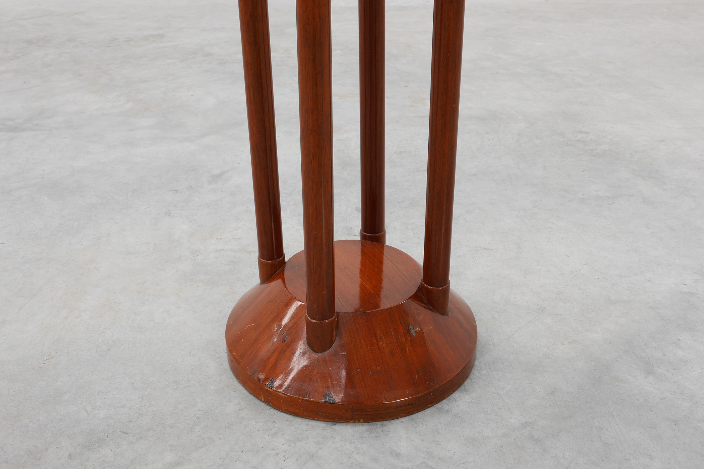 Vienna secession pedestal in wood and copper, Austia ca. 1910thumbnail